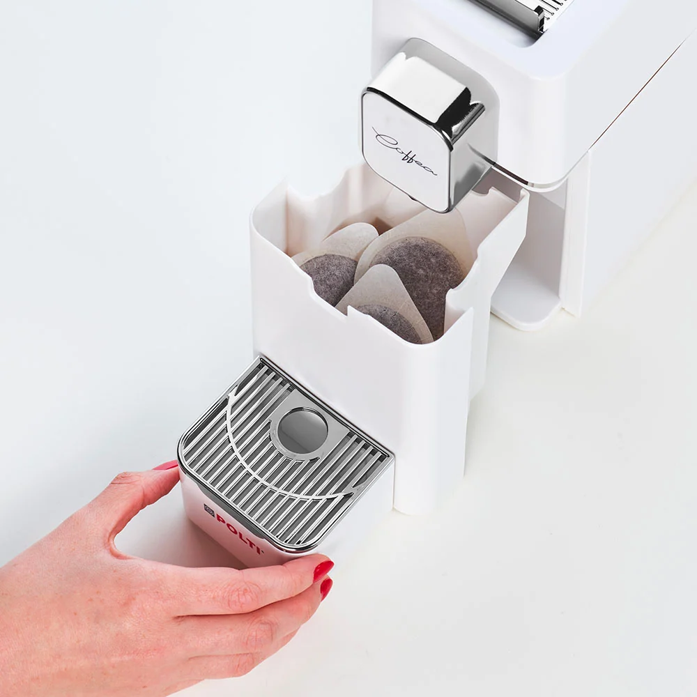 Polti Coffea S15W: Cafeteira para Cápsulas com kit de degustação que inclui 54 cápsulas