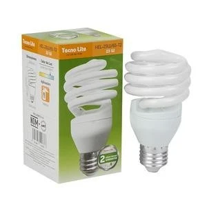 Foco fluorescente, 23 W, Luz de dí, Base E27 Tecnolite