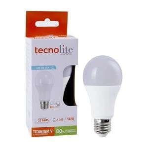 Foco LED, 14 W, Luz de dí, Base E27 Tecnolite