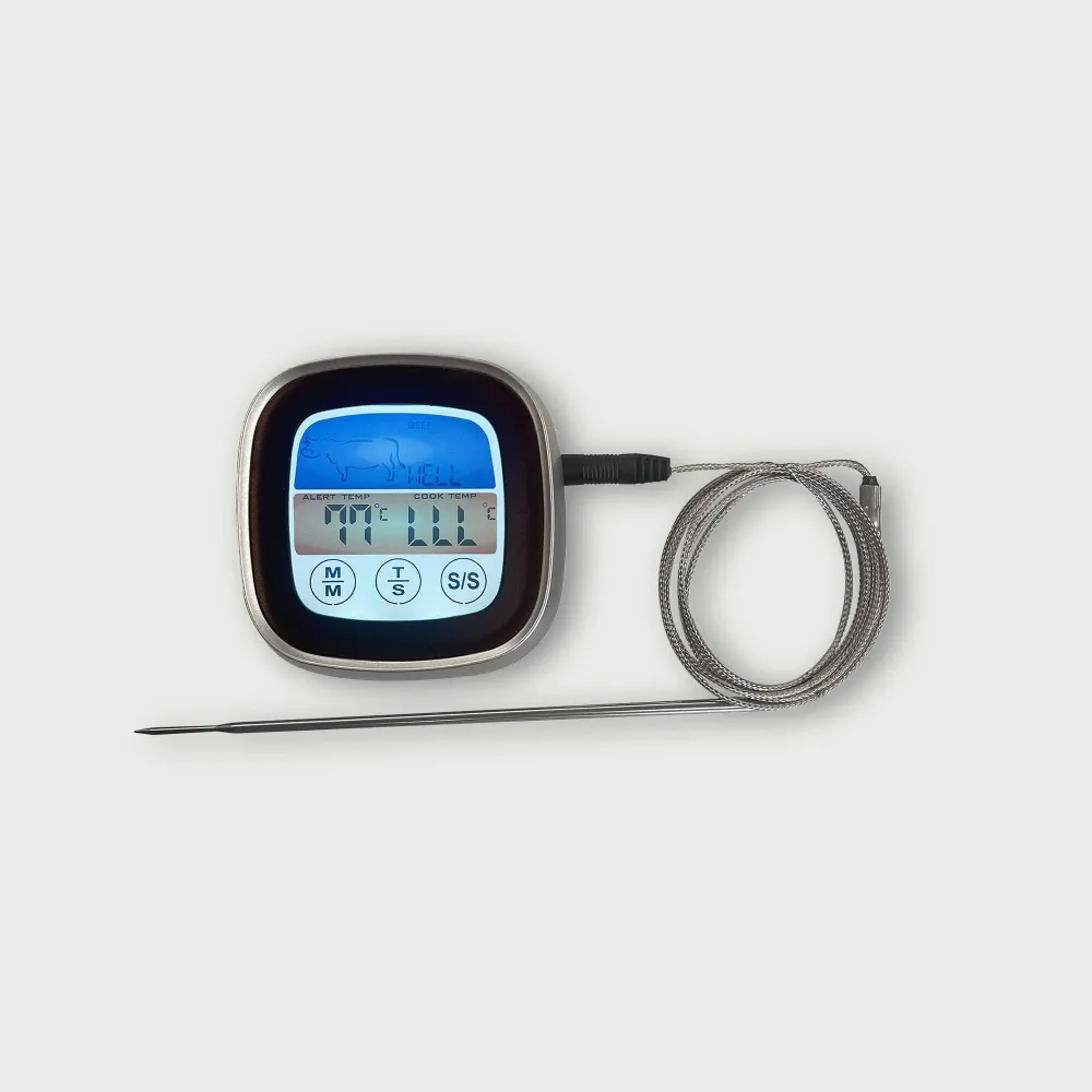 Termómetro com sonda para cozinhar carne