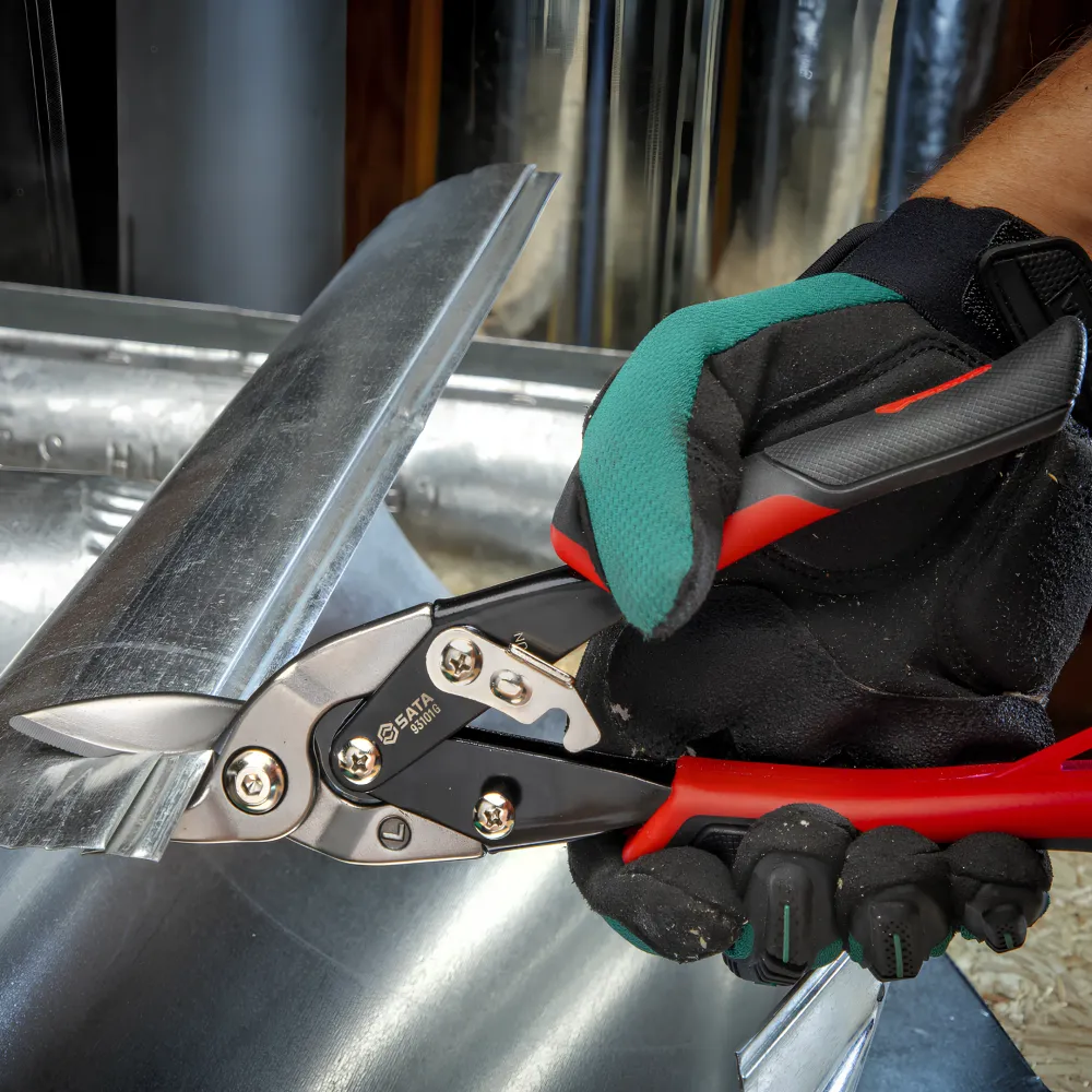 Tesoura Aviação 10" Corte Esquerdo St93101g Sata