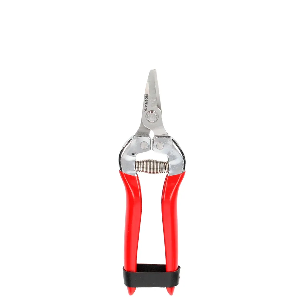 Tesoura de colheita 160 mm, 1 mão P-1302, ço inoxidável.