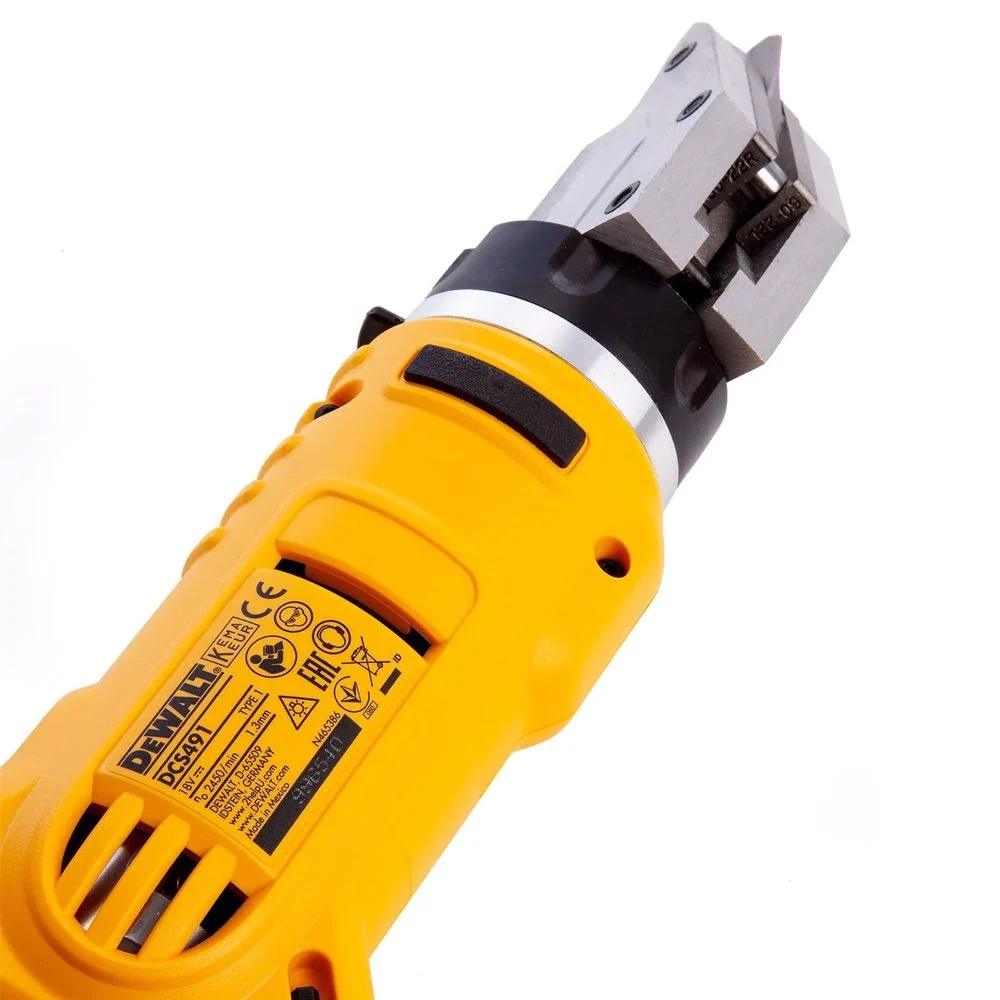 TESOURA PARA CHAPA 20V MAX 18G DCS491B SEM BATERIA E CARREGADOR DEWALT