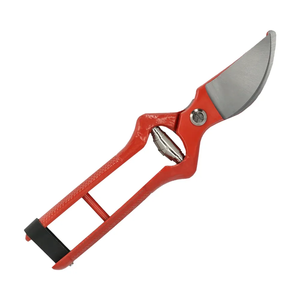 Tesoura de poda curva forjada, 1 mão, 23 cm.