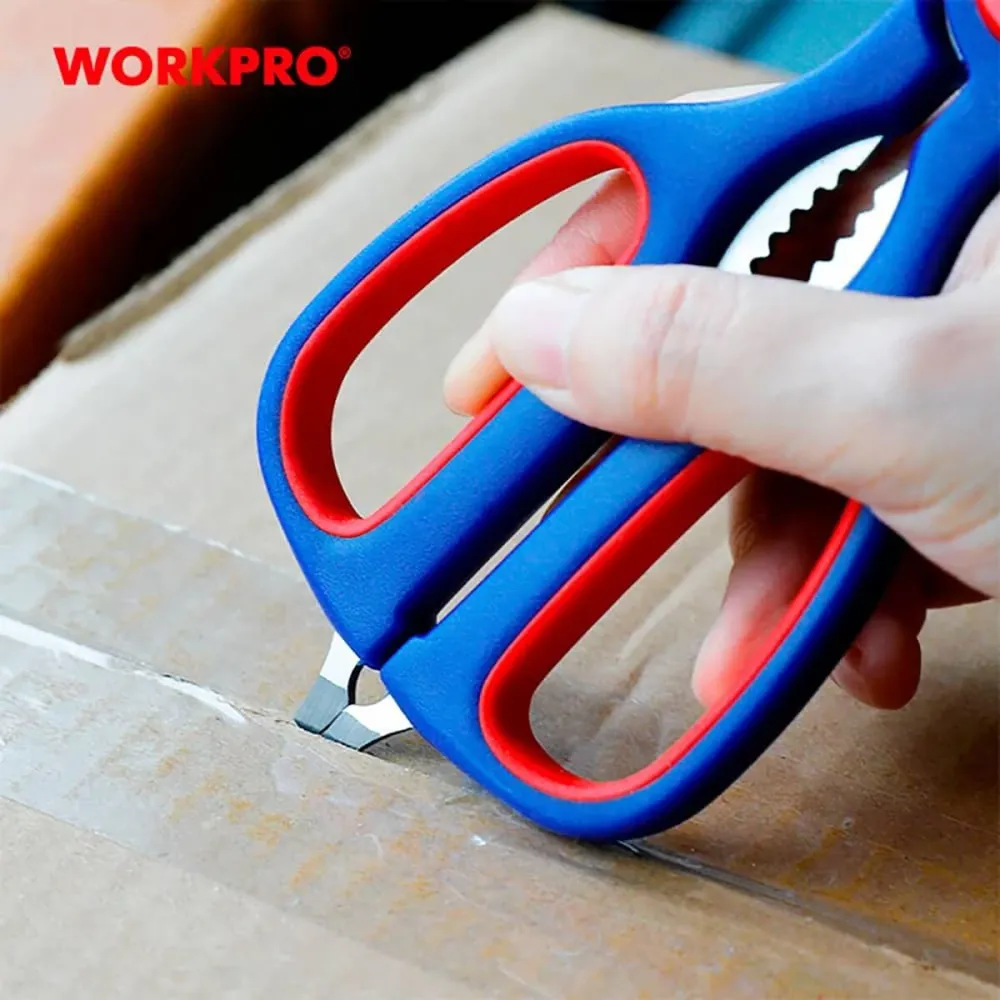 Tesouras Workpro 250mm ço inoxidável