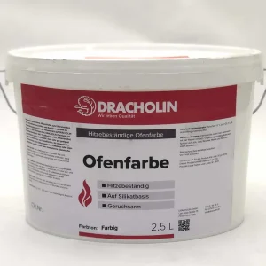 Tinta colorida resistente ao calor para salamandra e lareira
