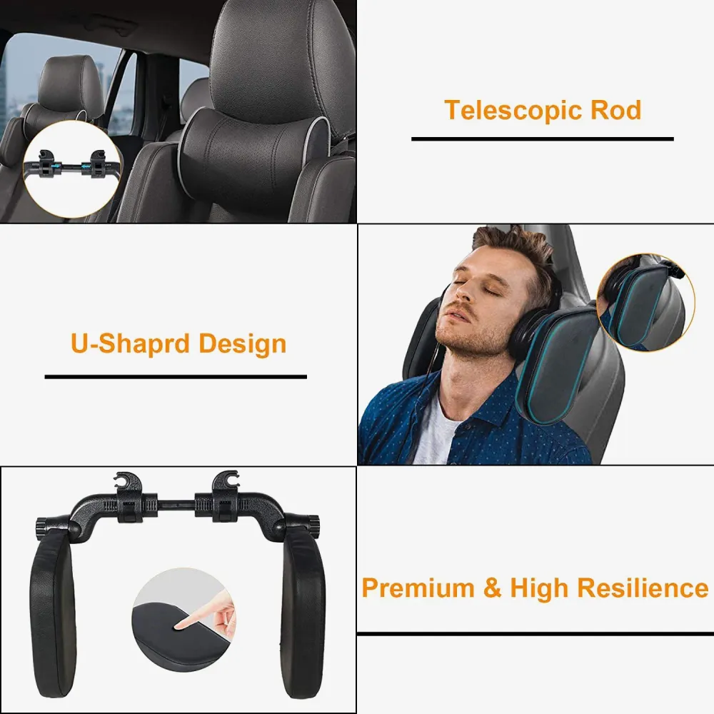 Apoio de Cabeç para Carro Todeco