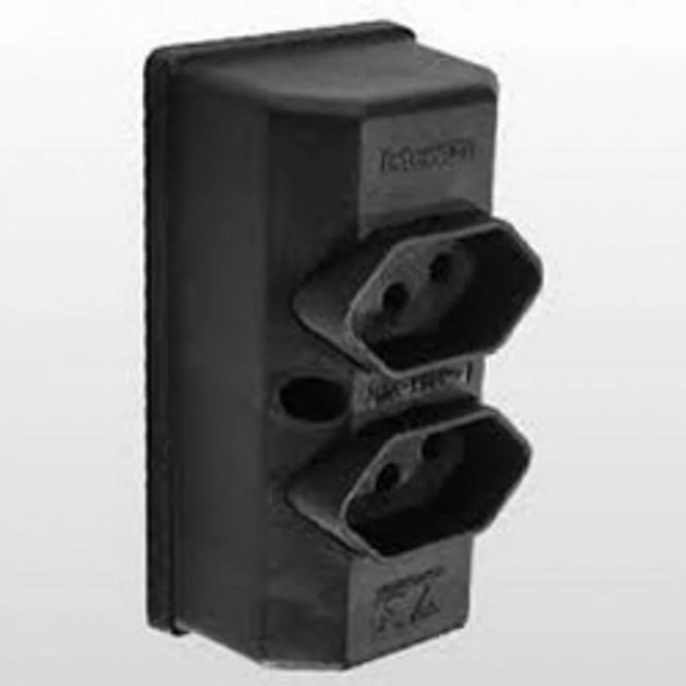 Tomada Barra Dupla 2p+T 20a Pr/Br