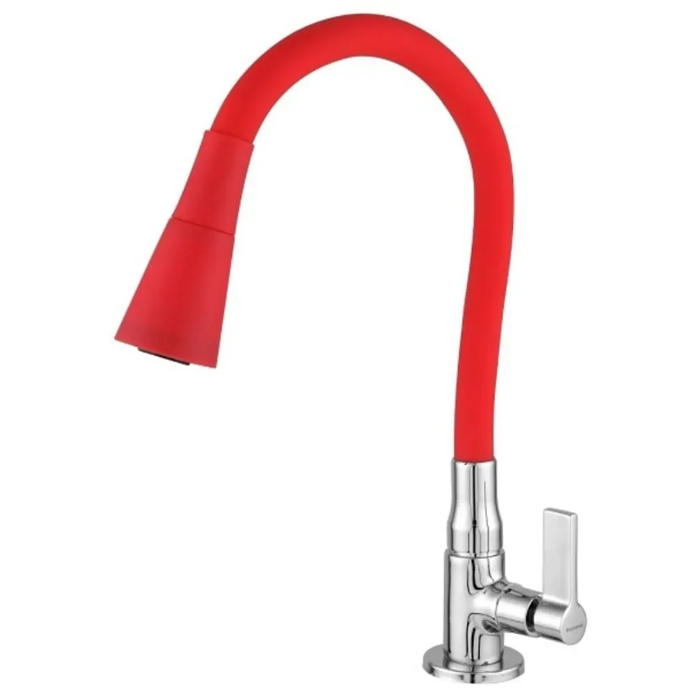 Torneira De Balcão Cozinha Bica Flex Red Gourmet