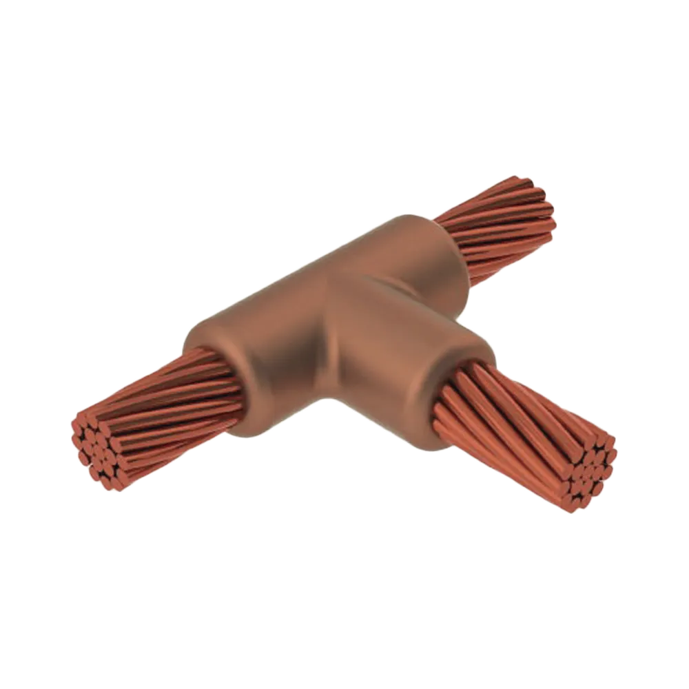 Molde para Soldadura exotermica tipo T para cable 4 AWG - 4 AWG. TOTAL GROUND