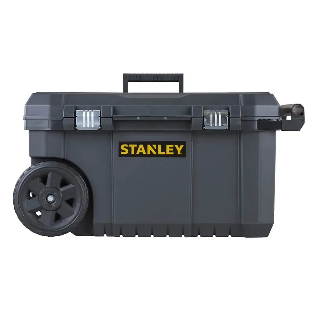 Baú de transporte Stanley 50L Essential com fechos metálicos STST1-80150
