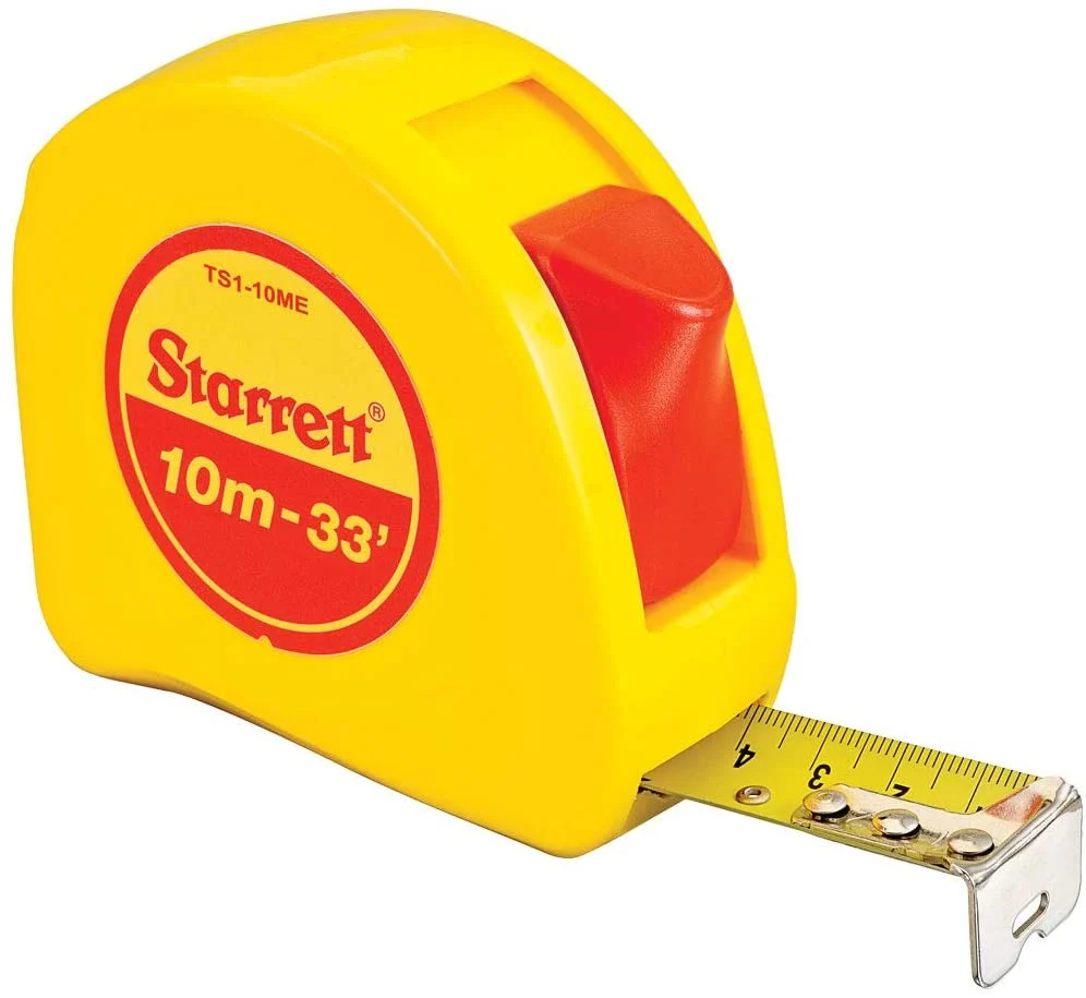 TRENA DE BOLSO AMARELA 10 METROS KTS1-10M-S STARRETT
