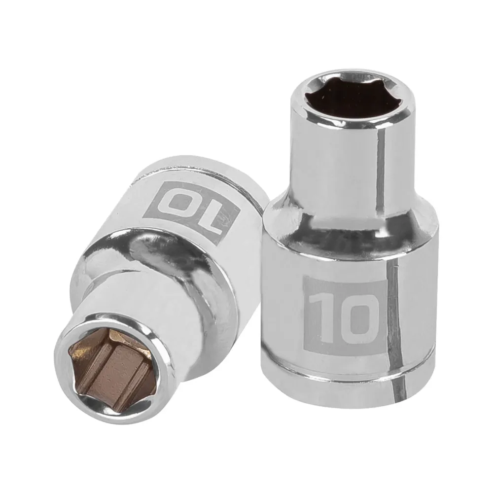 Dado Cuadro 1/2" de 6 Puntas Truper 10 mm
