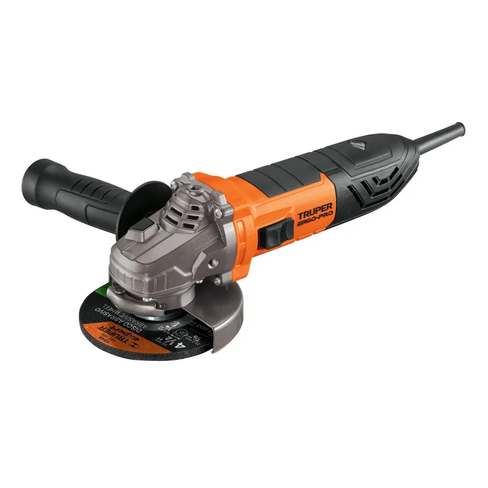 Esmeriladora Angular 4"1/2 - 950 Watts Truper ERGO-PRO