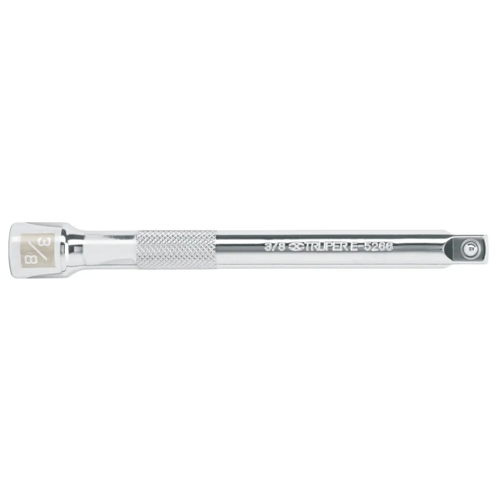Extension para Matraca Cuadro 3/8" Truper Largo 6"