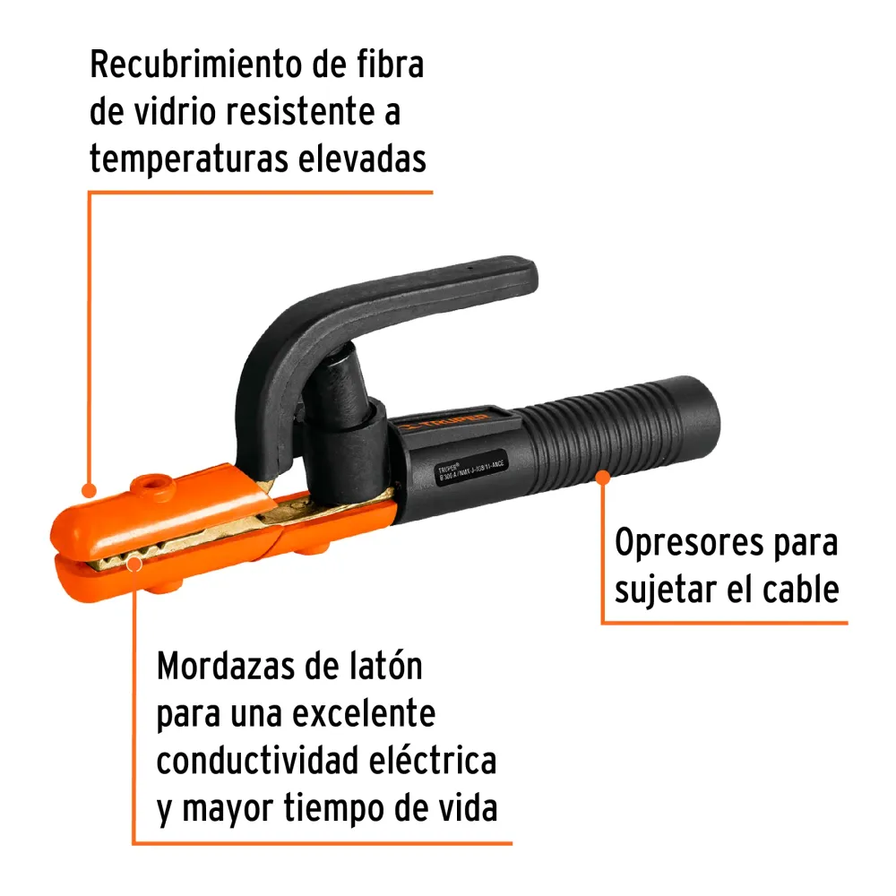 Pinza Porta Electrodo 300 Truper