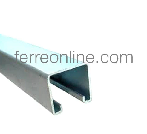 UNICANAL LISO 4 X 4CM CALIBRE 18 (TRAMO 3MTS)