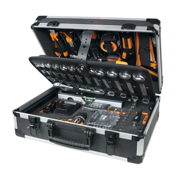 Valigia allestita Beta BW 2056E 12V/19P con avvitatore e 147 utensili