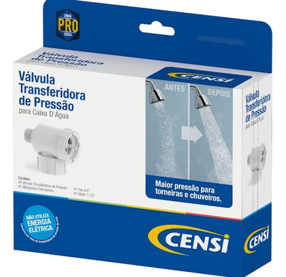 VALVULA TRANSFERIDORA DE PRESSAO PARA CX D'AGUA