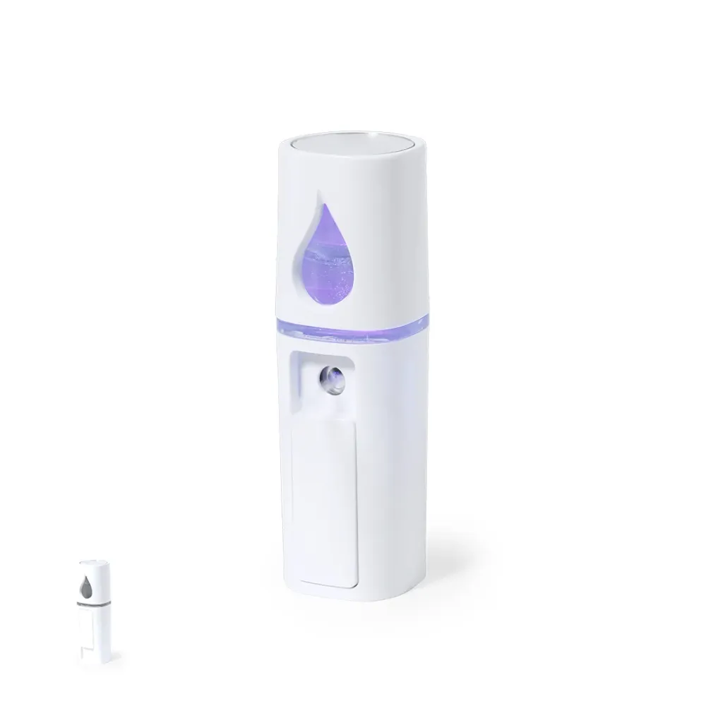 Vaporizador Portátil Hidratante com Espelho e Luz LED