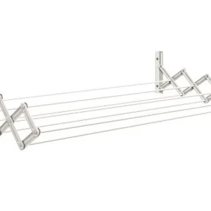 VARAL SANFONADO BRANCO 0,80M