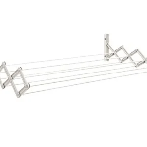 VARAL SANFONADO BRANCO 1M
