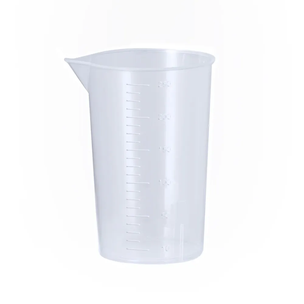 Vaso Medidor Transparente 250ml com Vertedor