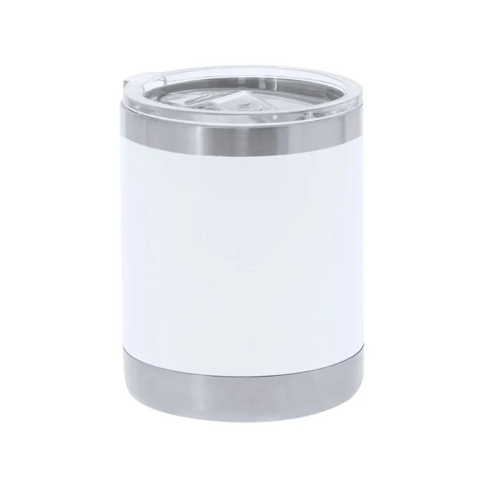 Vaso Térmico Branco 380ml com Dosificador Fácil