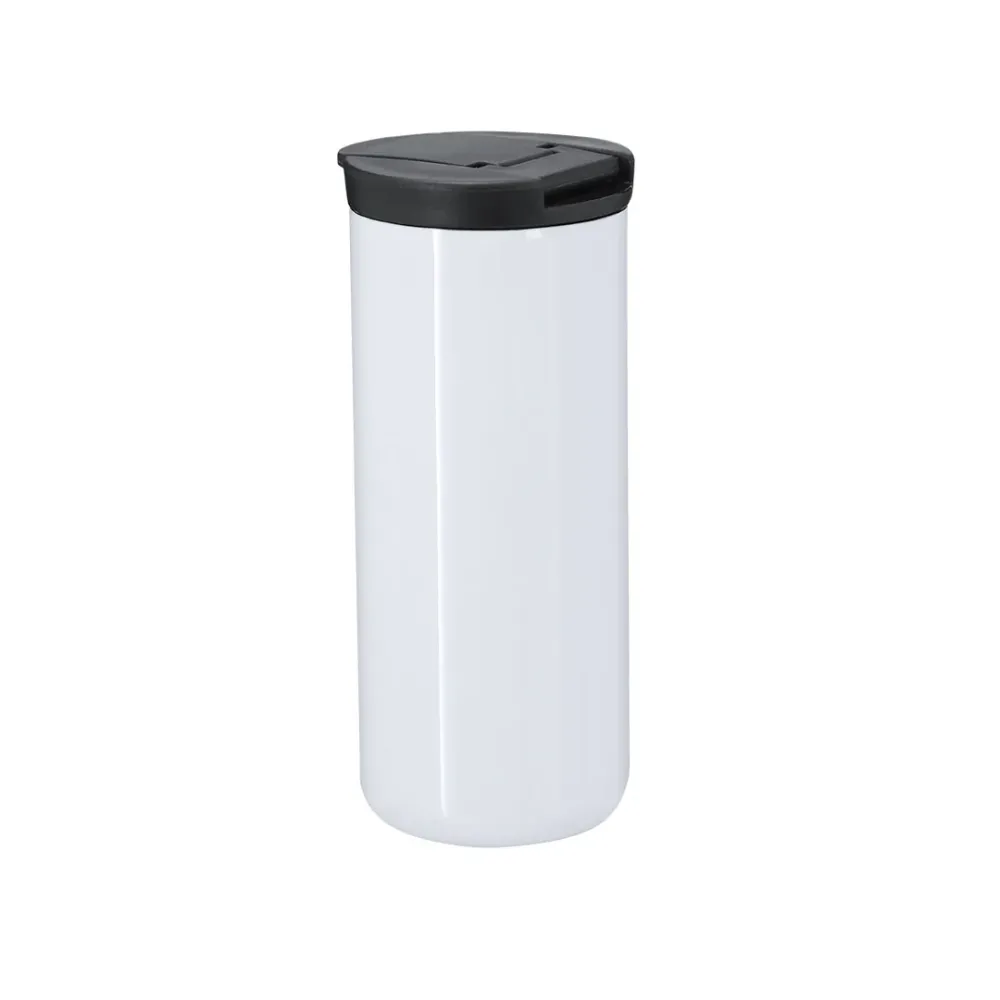 Vaso Térmico Lyrena 370ml Branco Brilho