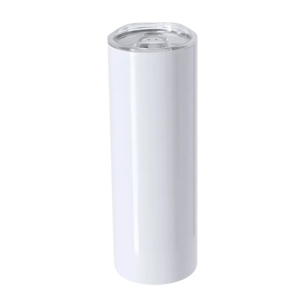 Vaso Térmico Mizu 600ml em ço Inox Branco