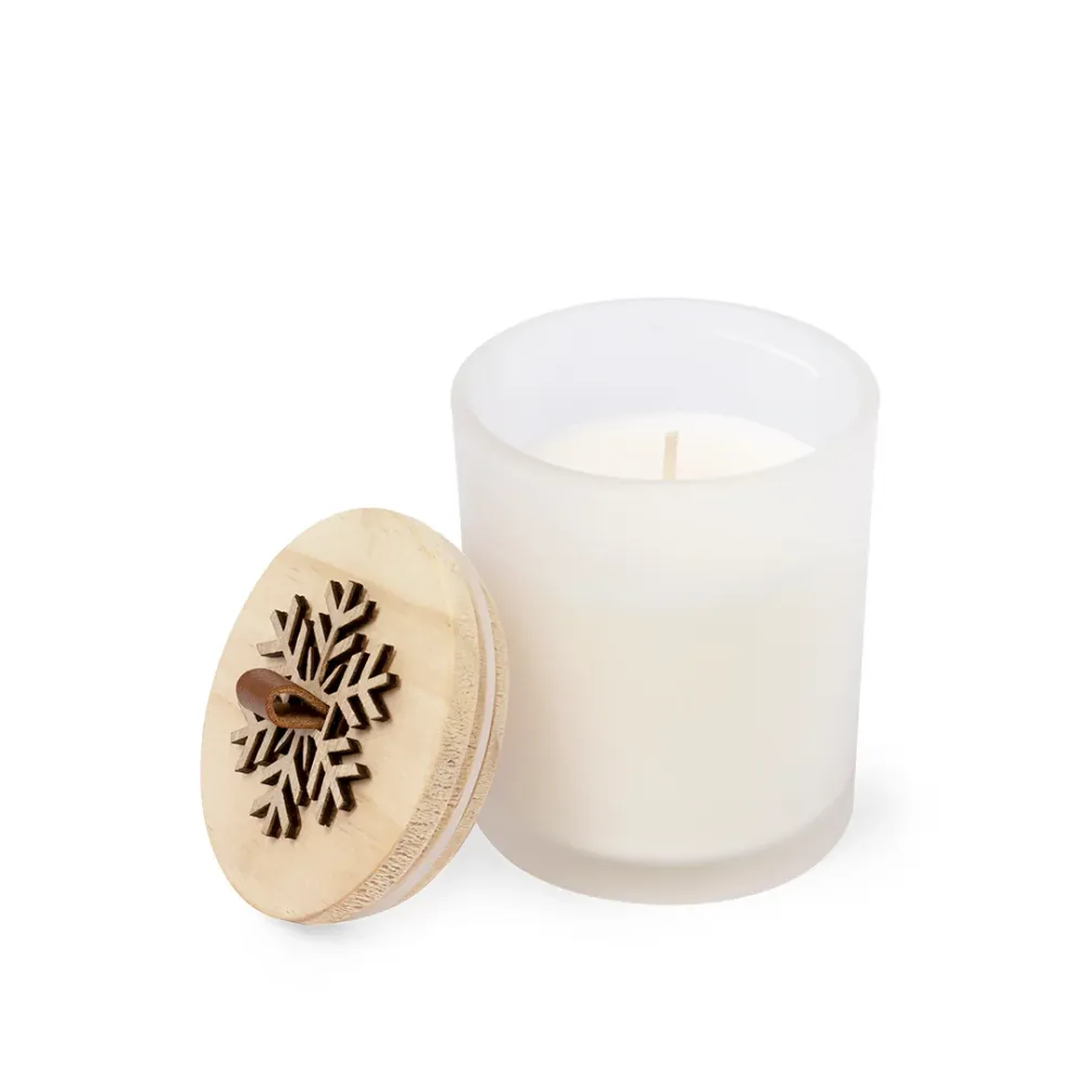 Vela Aromática Natalícia Lilnax com Aroma Baunilha