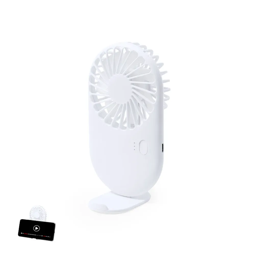 Ventilador Portátil Fanger com Suporte para Smartphone