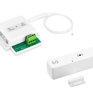 Versão de instalação do interruptor de contato de janela com antena externa dibt