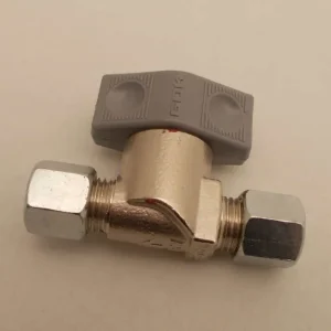 Válvula de corte 8mm para fogão óleo / inserto de aquecimento óleo Válvula de fecho rápido