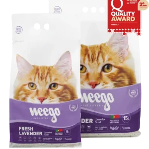 Weego Cat Litter Fresh Lavender 15L