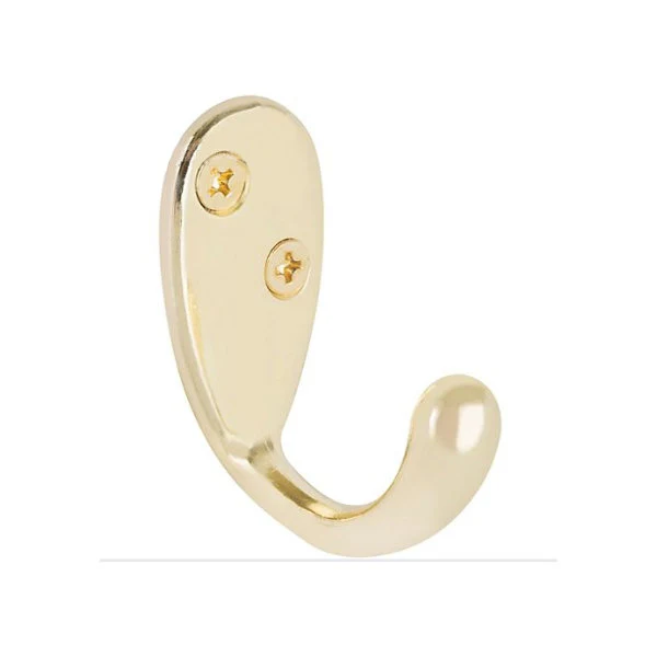 Gancho Percha Sencillo, Zamac, Bronceado practikhome