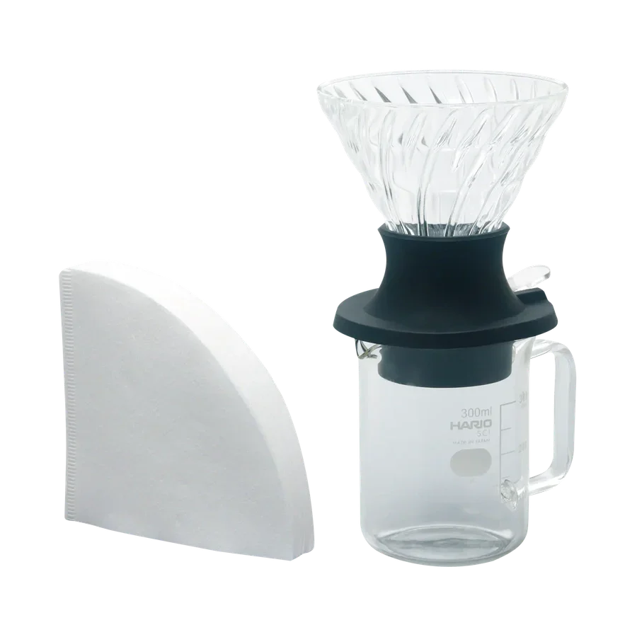 Hario V60 Conjunto de Servidor com Filtro de Imersão Switch 02