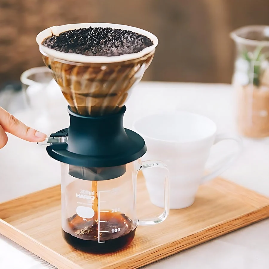 Hario V60 Conjunto de Servidor com Filtro de Imersão Switch 02