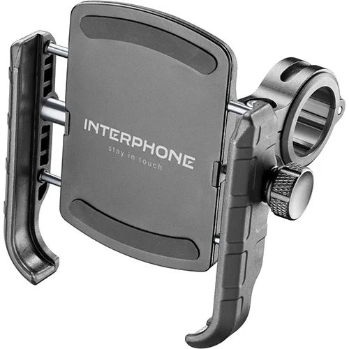 Suporte Antivibrações Cellularline Interphone Crab para Mota - Preto (Fixação Direta no Chassi)