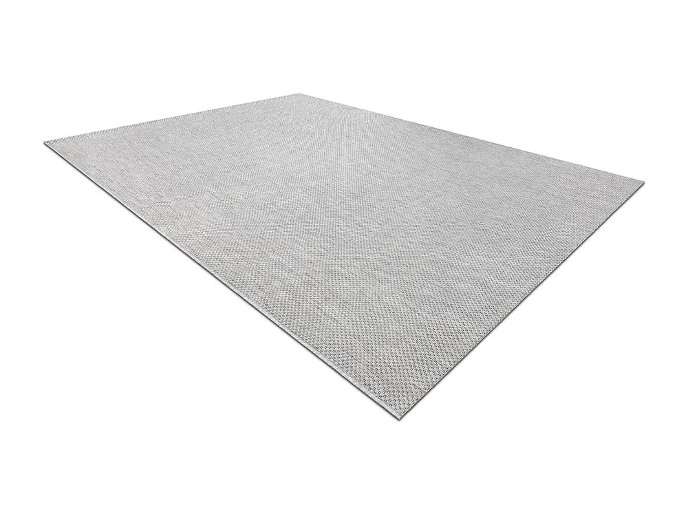 Resistente à Água Tapete prumo SIZAL FLAT 48663/320 cinzento Cor sólida 200x290 cm
