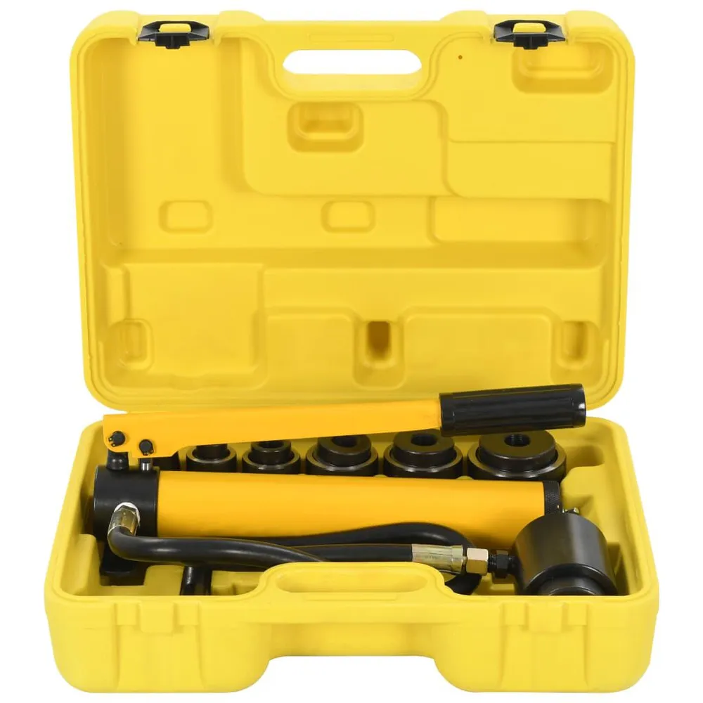 Conjunto de ferramentas de engaste hidráulicas 22-60 mm vidaXL