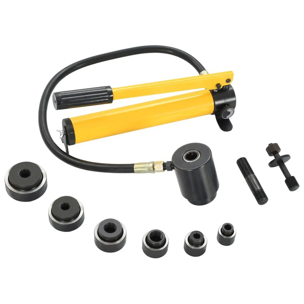 Conjunto de ferramentas de engaste hidráulicas 22-60 mm vidaXL