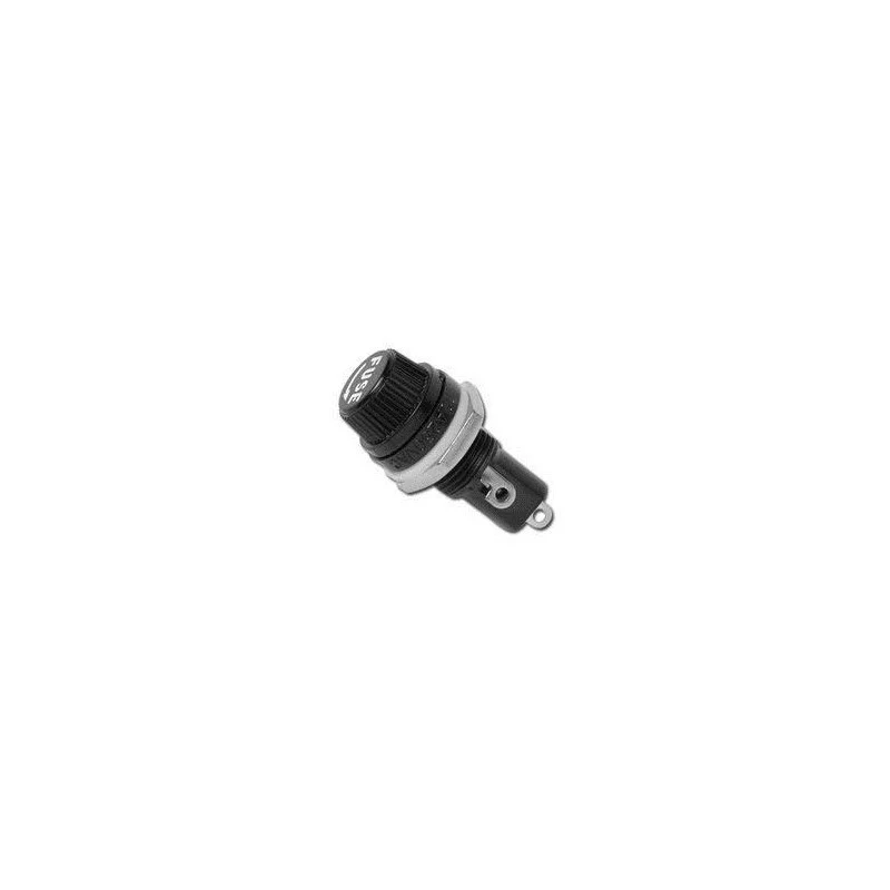 PORTAFUSIBLE 5X20 FIJACION ROSCA DIMELEC
