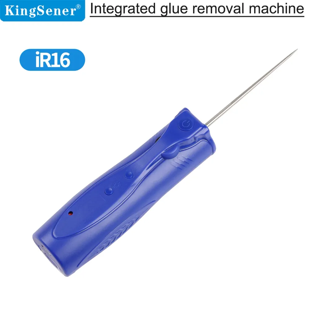 Removedor de cola integrado iR16 rolo de cola elétrico artefato reparo de tela de celular removedor de cola OCA KingSener