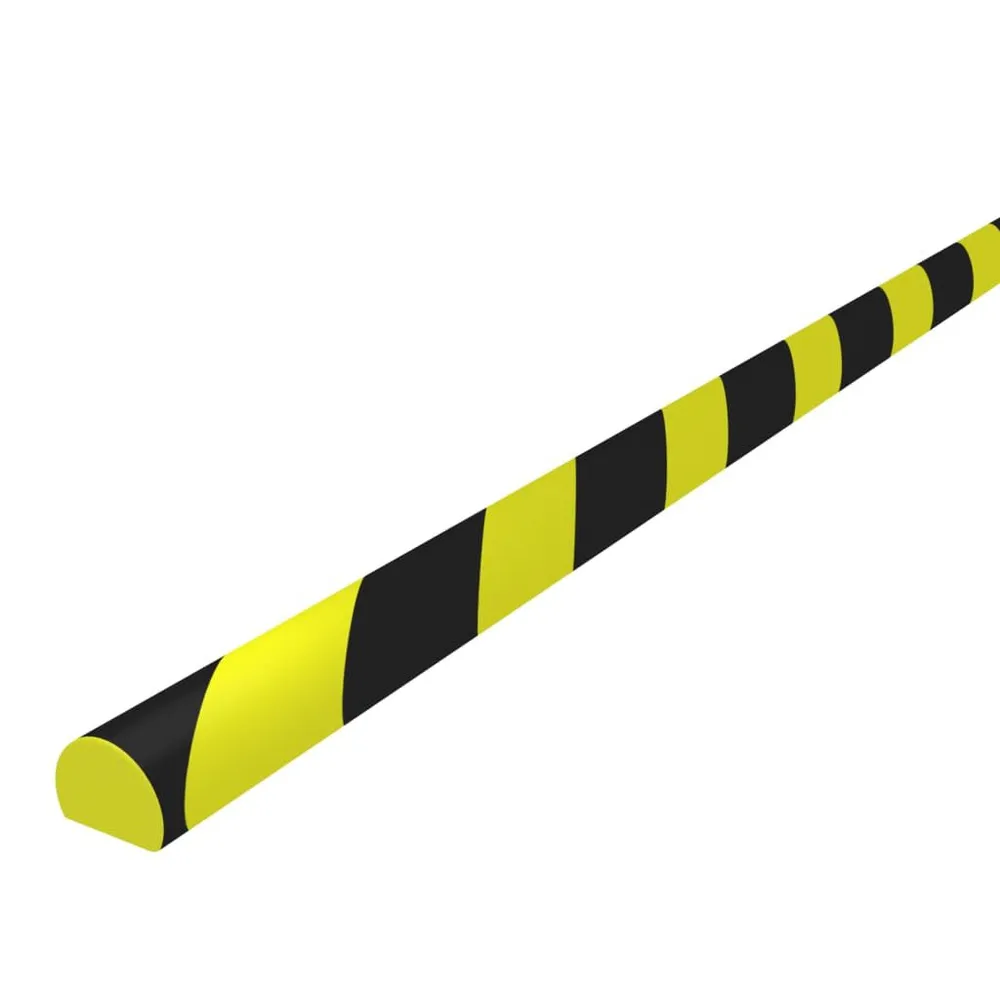 Grade Reforçada Protetor de canto 4x3x100 cm PU amarelo e preto