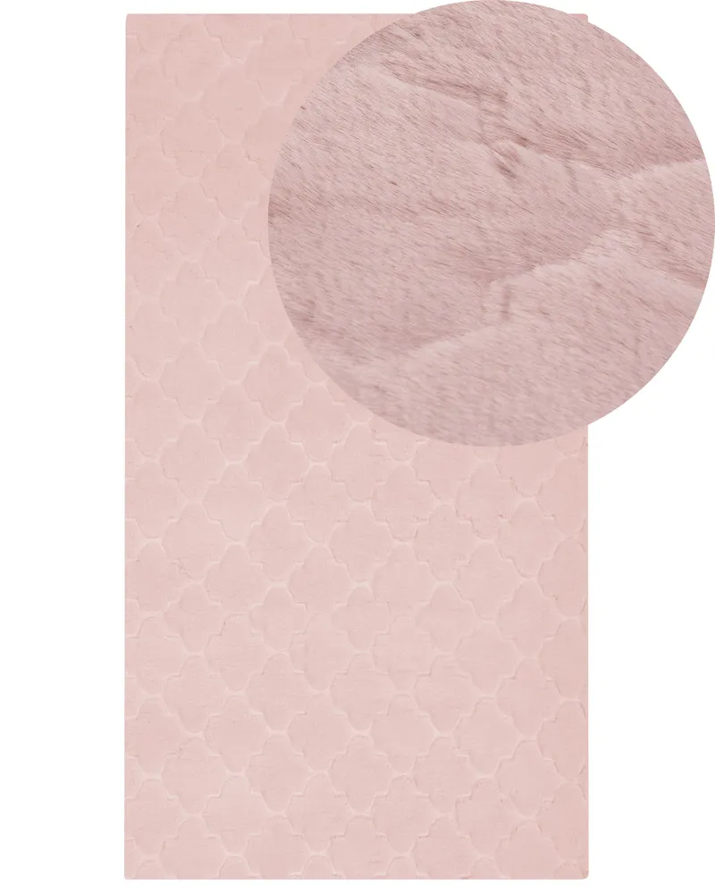 Faux Rabbit Fur Rug 80 x 150 cm Chiclete GHARO