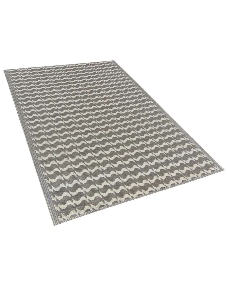 Outdoor Area Rug 120 x 180 cm Grey TUMKUR