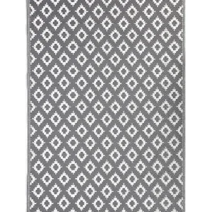 Outdoor Area Rug 120 x 180 cm Grey THANE