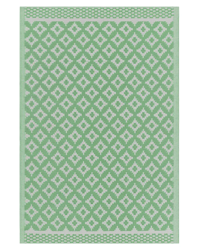 Outdoor Area Rug 120 x 180 cm Light Oliva THANE