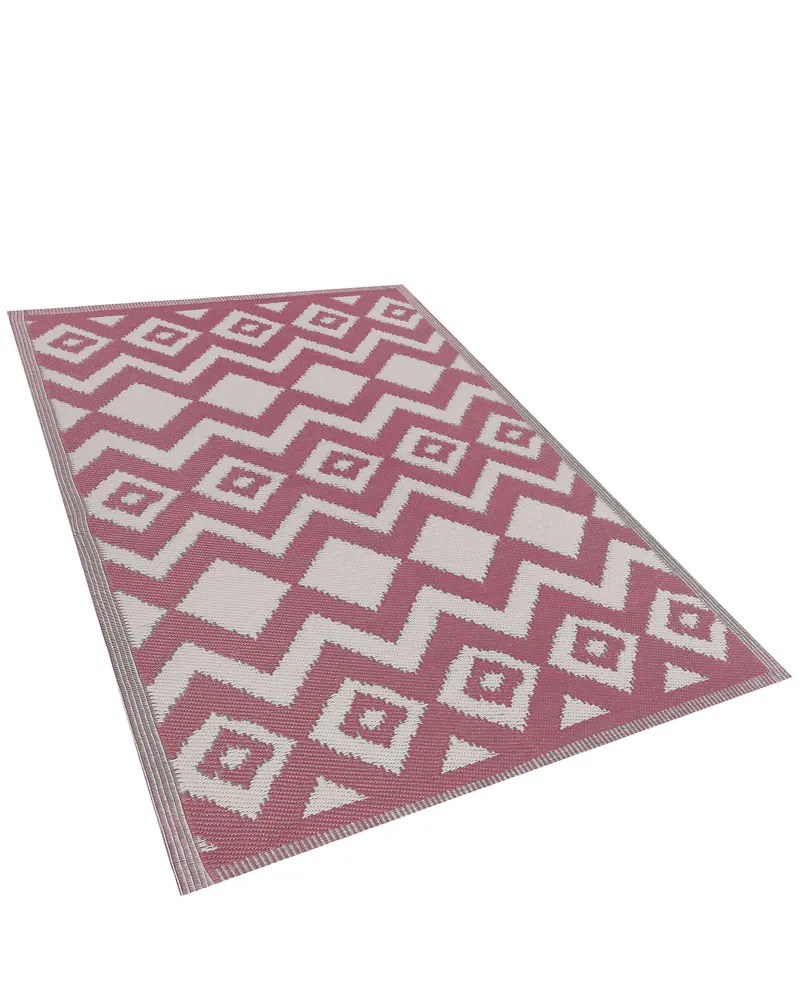 Outdoor Area Rug 120 x 180 cm Rosa DEWAS